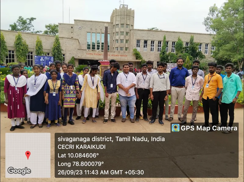 Field Visit to CECRI, Karaikudi