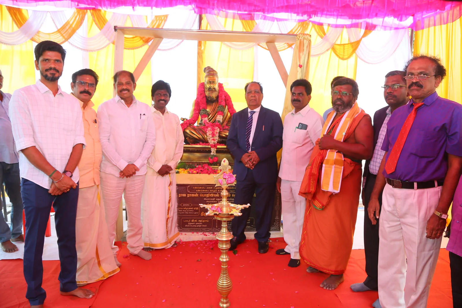 Opening Ceremony of Thiruvalluvar Statue